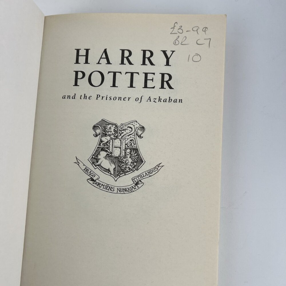 Lot of 5 Harry Potter Bloomsbury UK Book Stone Chamber Prisoner Goblet Hallows - Picture 13 of 16